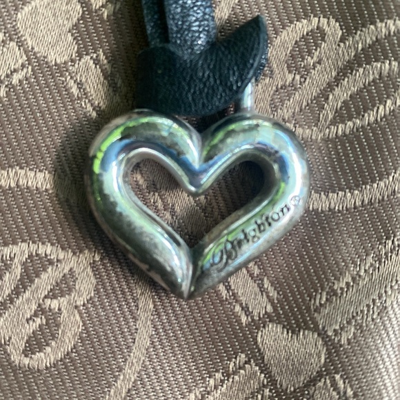 Brighton Mason black/chocolate leather bag E817805 - Picture 3 of 16